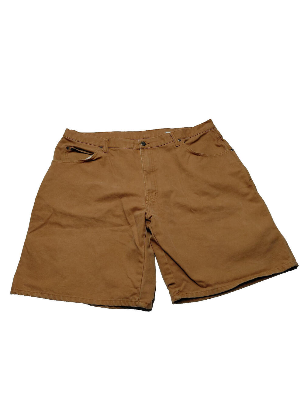 Big Smith Carpenter Shorts Mens Size 40 Brown Relaxed Fit Workwear Utility
